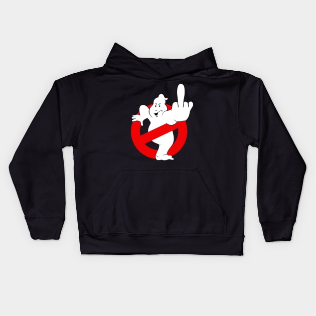 GhostBusters Kids Hoodie by ramonagbrl